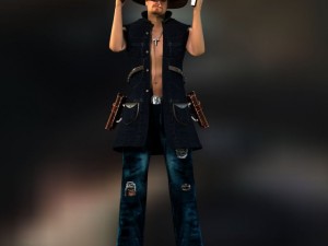 cowboy Modello 3D
