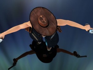 cowboy Modello 3D