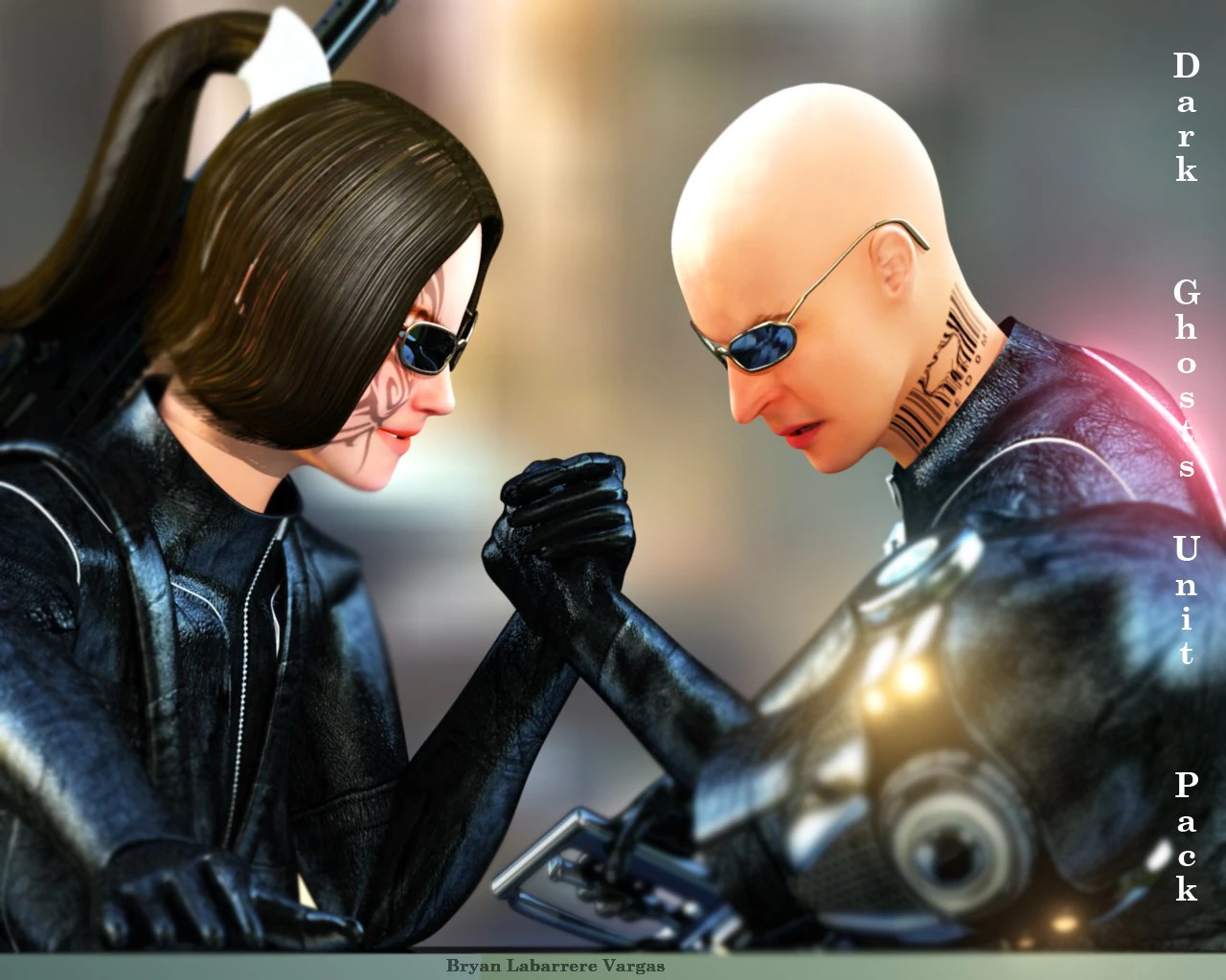 dark ghosts 3D Model .c4d .max .obj .3ds .fbx .stl .blend 