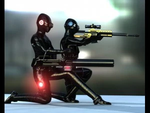 dark ghosts 3D Model