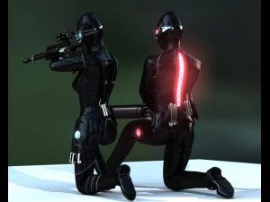 dark ghosts 3D Model