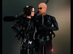 dark ghosts 3D Model