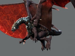 battle dragon Modelo 3D