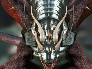 battle dragon Modelo 3D