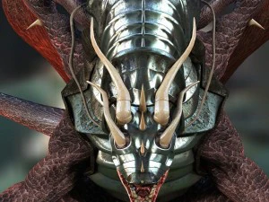 battle dragon 3D Model