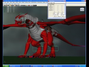 battle dragon Modelo 3D