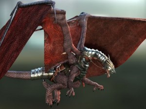 battle dragon Modelo 3D