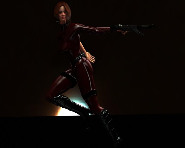 girl 3D Model .c4d .max .obj .3ds .fbx .stl .blend