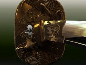 katana 3D Model