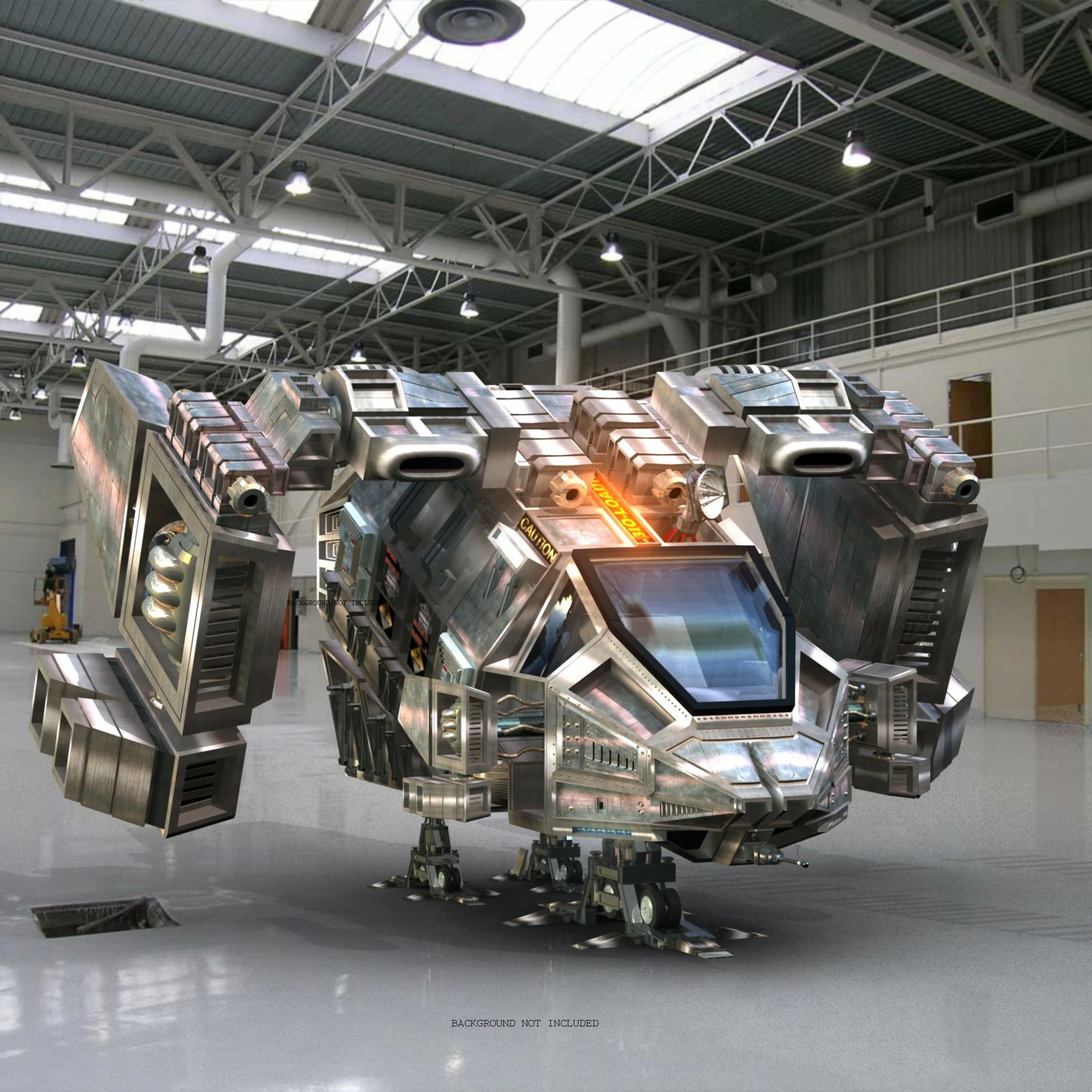 jednostka ładunkowa Model 3D .c4d .max .obj .3ds .fbx .stl .blend 