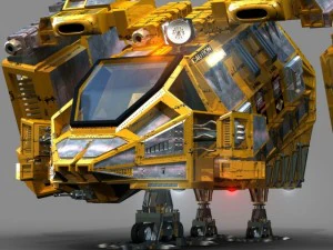 jednostka ładunkowa Model 3D