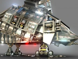 jednostka ładunkowa Model 3D