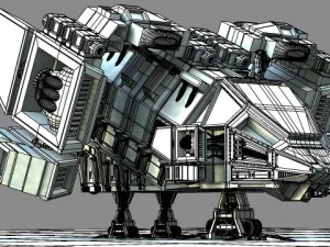 jednostka ładunkowa Model 3D