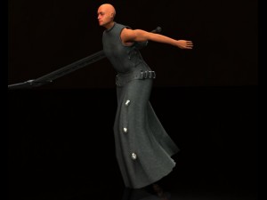 swordsman 3D 모델