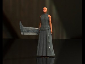 swordsman 3D 모델