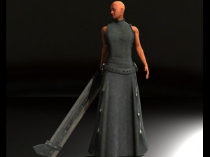 swordsman 3D 모델