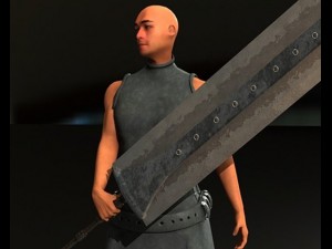 swordsman 3D 모델