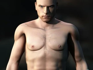 uomo forte Modello 3D