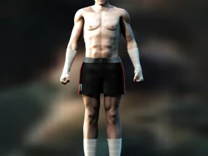 strong man 3D Model