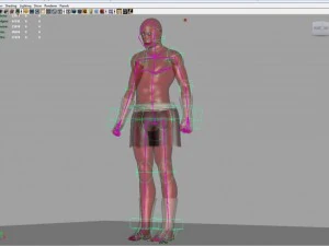 strong man 3D Model