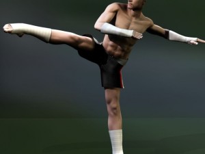 strong man 3D Model