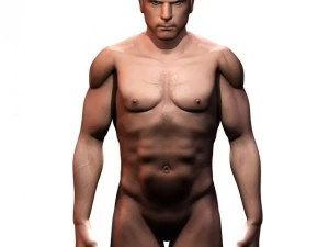 strong man 3D Model