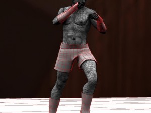 strong man 3D Model