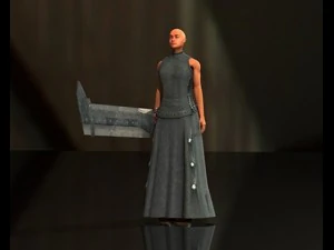 swordsman 3D Model