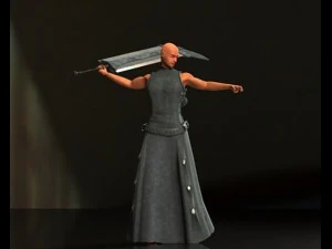 swordsman 3D Model