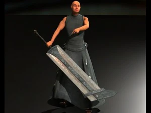 swordsman 3D Model