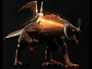 land dragon 3D Model