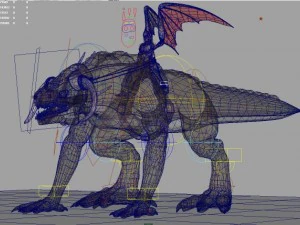 land dragon 3D Model