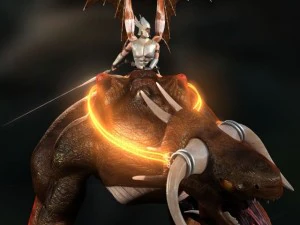 land dragon 3D Model