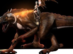 land dragon 3D Model