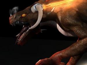 land dragon 3D Model