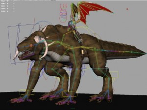 land dragon 3D Model