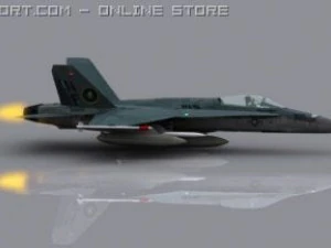 f18 hornet 3D Model