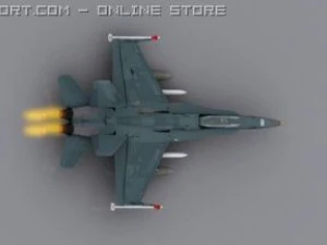 f18 hornet 3D Model