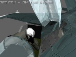 f18 hornet Model 3D
