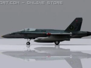 f18 hornet 3D Model