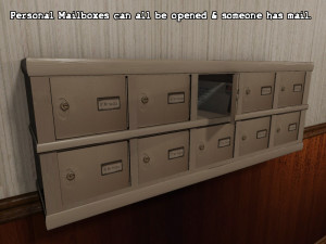 apartment corridor 3D 모델
