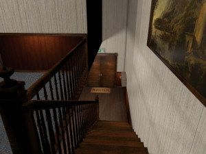 apartment corridor 3D 모델