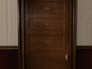 apartment corridor 3D 모델