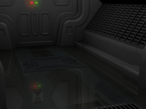 nostromo habitation corridor 3D Model