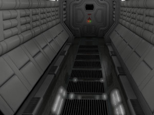 nostromo habitation corridor 3D Model