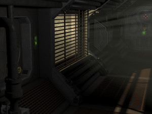 nostromo engineering corridor Model 3D