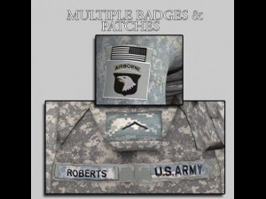 101st airborne soldier pte roberts Model 3D