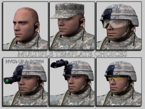 101st airborne soldier pte roberts Model 3D
