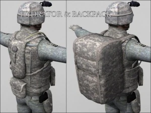 101-ty żołnierz spadochronowy PTE Roberts Model 3D