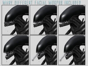 xenomorph alien drone 3D Модель